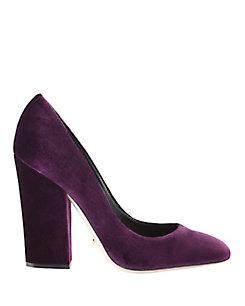 Sergio Rossi Virginia Velvet Pumps