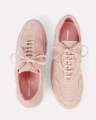 Common Projects Bball Suede Low-top Sneakers Pink 37