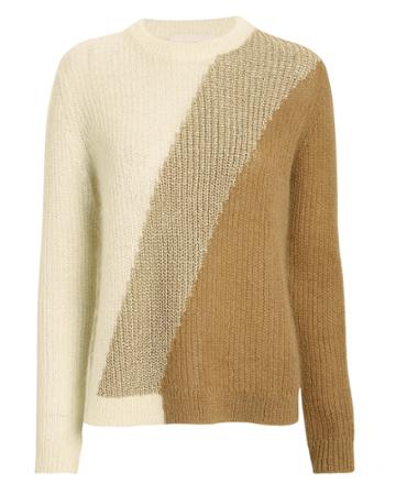 Munthe Alien Knit Sweater Tan/ivory 36