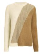Munthe Alien Knit Sweater Tan/ivory 36