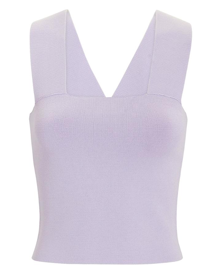 Alc A.l.c. Lia Purple Top Purple-lt L