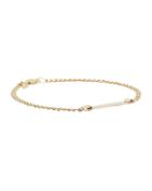 Loren Stewart Baby Monaco Id Bracelet Gold 1size
