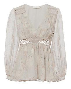 Zimmermann Iris Floral Blouse