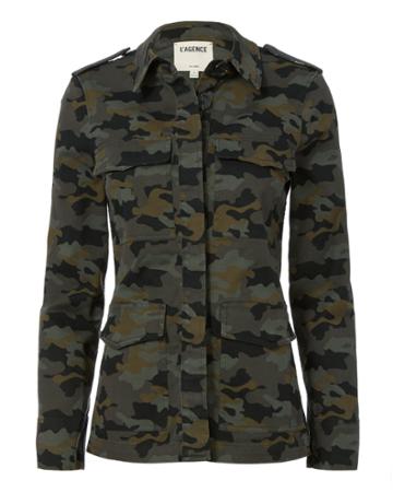 L'agence Cromwell Military Camo Jacket