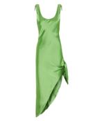 Cult Gaia Dehlila Asymmetrical Dress Green S