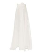 Lila Eugnie Floral Crochet Wrap Dress