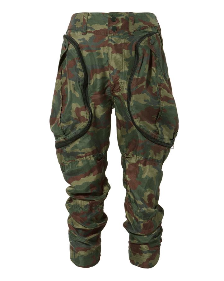 Faith Connexion Camo Cargo Pants Green S