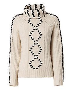 Exclusive For Intermix Isla Velvet Thread Turtleneck