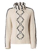 Exclusive For Intermix Isla Velvet Thread Turtleneck