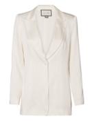 Alexis Blac One Button Blazer Ivory M