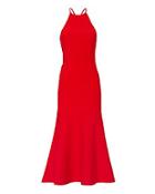Alexander Wang Red Knit Halter Dress