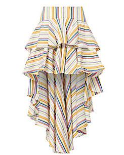 Caroline Constas Giulia Stripe Skirt