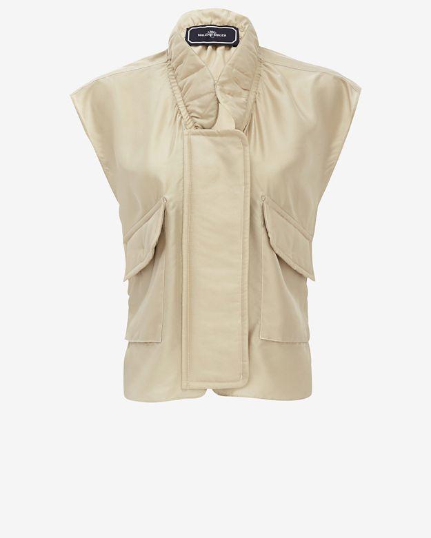 By Malene Birger Silk Cargo Vest