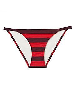 Solid & Striped Solid &amp; Striped Morgan Bordeaux Stripe Bikini Bottom