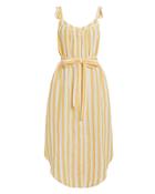 Birds Of Paradise Birds Of Paradis Adele Striped Dress Yellow/white L