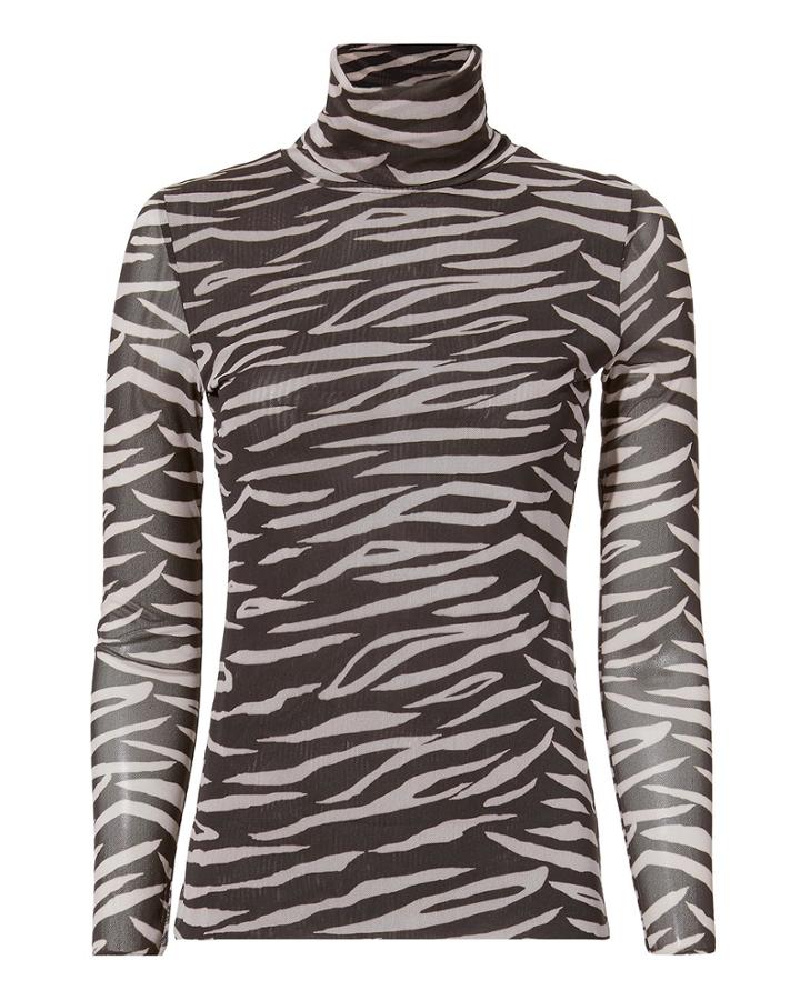 Ganni Ganache Tilden Turtleneck Multi 34