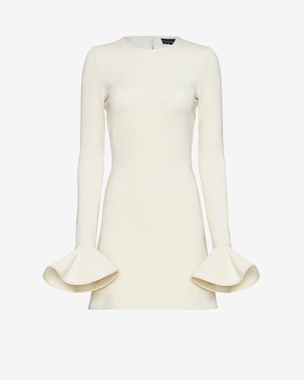 David Koma Peplum Sleeve Mini Dress