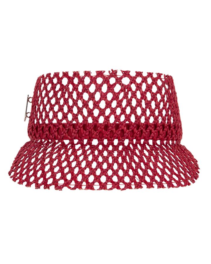 Mãƒâ¼hlbauer Headwear Grid Straw Visor