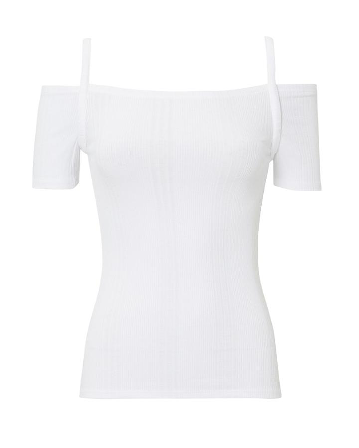 Frame Open Strap White Tee White S