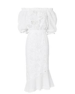 Saloni Grace Anglaise Cotton Dress