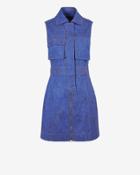Derek Lam 10 Crosby Exclusive Military Zip Denim Dress