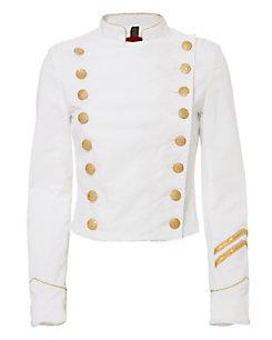 History Repeats White Captains Jacket