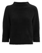 3.1 Phillip Lim Lofty V-neck Black Sweater Black P