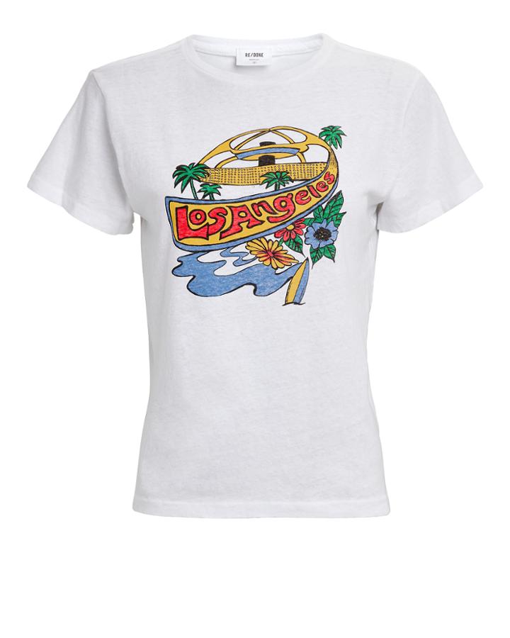 Re/done Classic Lax T-shirt White P