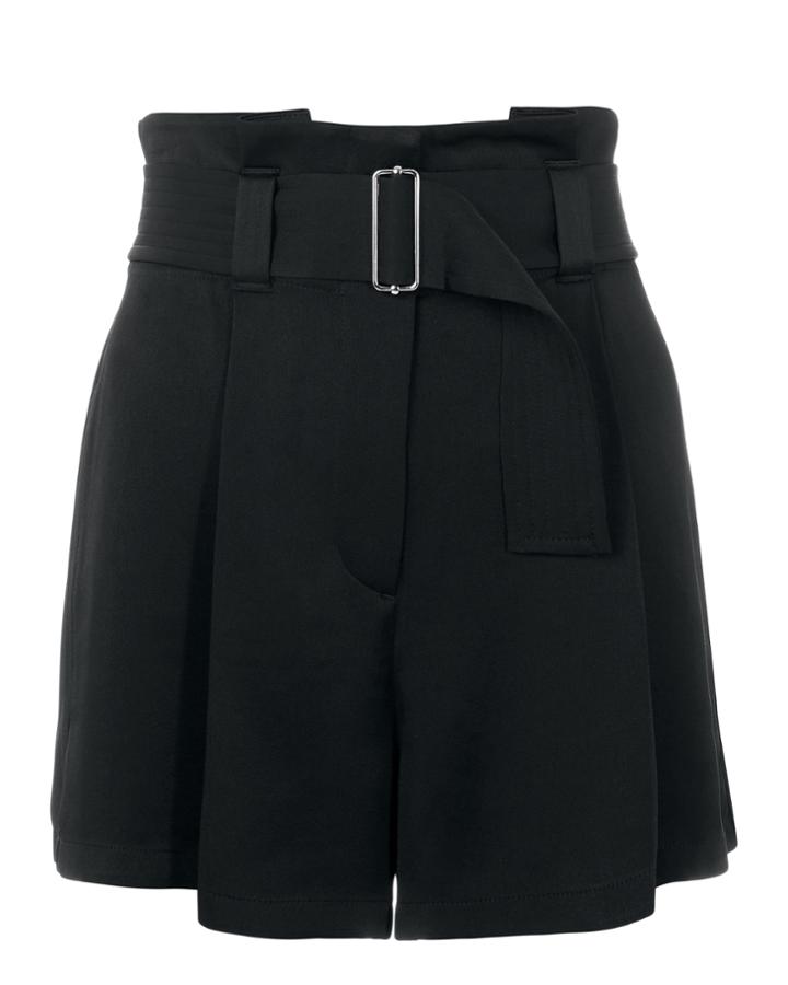 A.l.c. Delilah Black Shorts Black Zero