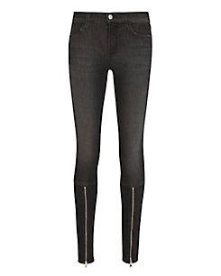 J Brand 620 Zip Detail Super Skinny Jeans