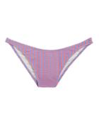 Solid & Striped Vanessa Seersucker Bikini Bottom Lavender/stripe P