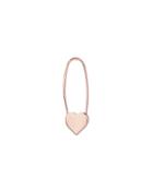 Loren Stewart Heart Rose Gold Safety Pin Earring Rose Gold 1size