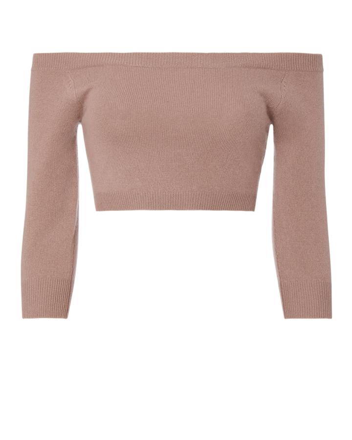 Theperfext Angel Off Shoulder Sweater