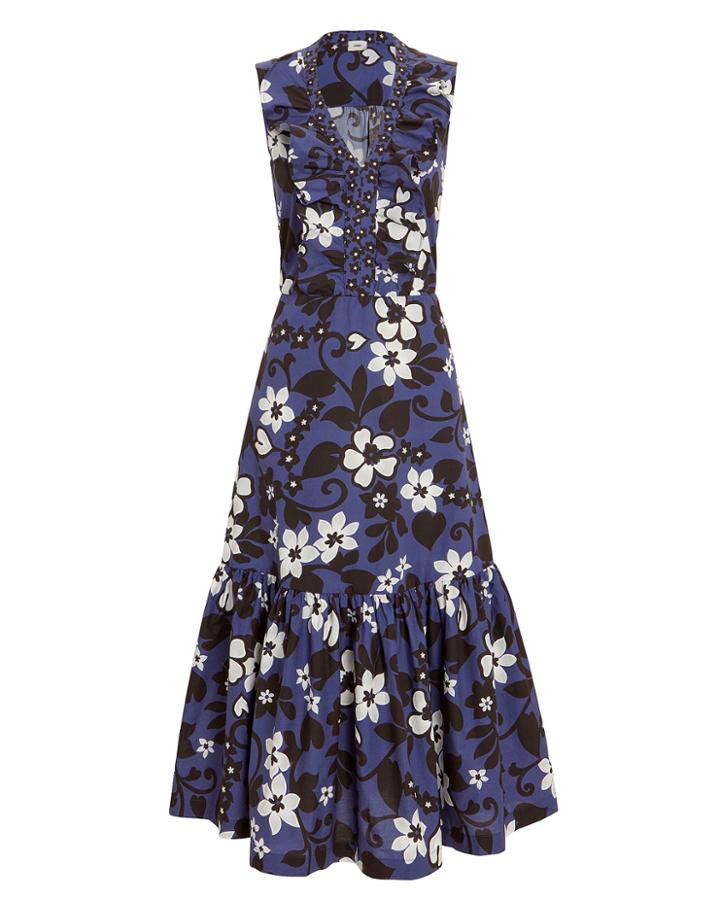 Warm Sierra Dress Blue/black/white 2