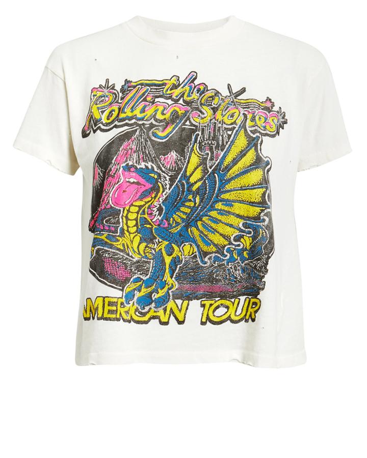 Made Worn Madeworn Rolling Stones Tour T-shirt White P