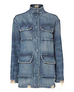 Nili Lotan Lori Denim Jacket