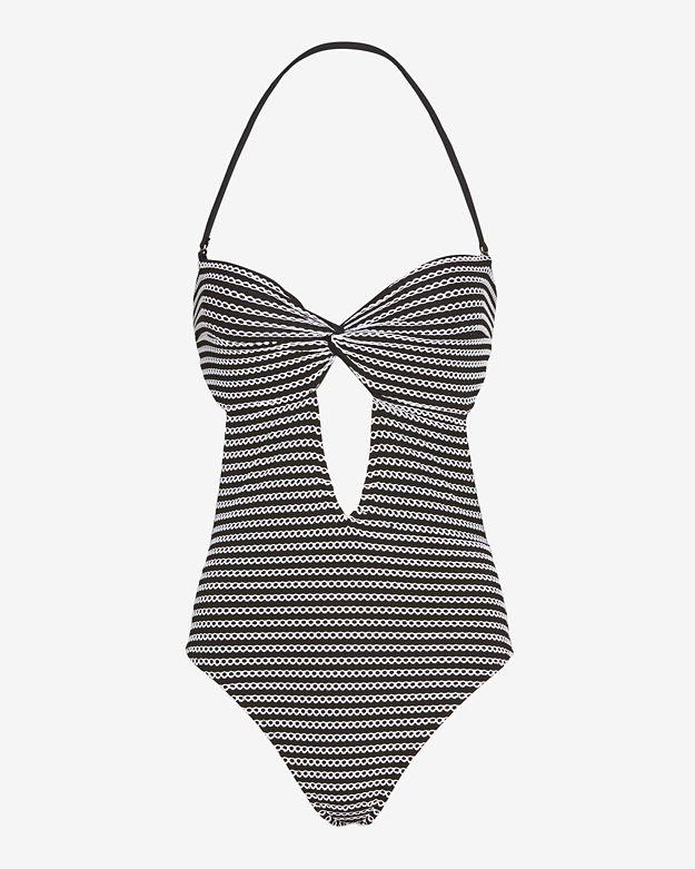 Solid & Striped Julia Eyelet One Piece Swimsuit Final Sale