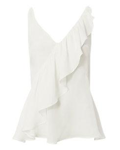 Exclusive For Intermix Tess Sleeveless Ruffle Top