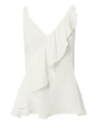 Exclusive For Intermix Tess Sleeveless Ruffle Top