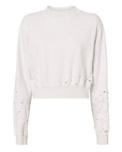Cotton Citizen Milan Cropped Crewneck Sweatshirt