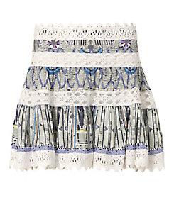 Camilla Singing Wells Short Frill Skirt