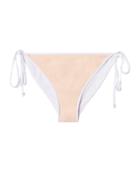 Jonathan Simkhai Reversible String White Bikini Bottom