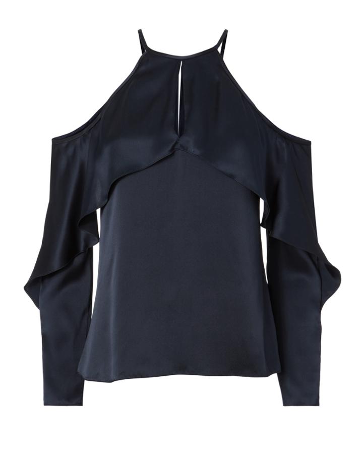 Cushnie Et Ochs Florence Cold Shoulder Top