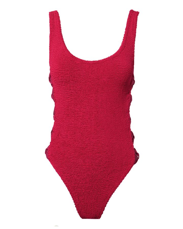 Hunza G Greta One Piece Swimsuit Red 1size
