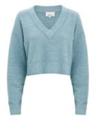 3.1 Phillip Lim Lofty V-neck Sweater Blue-lt P