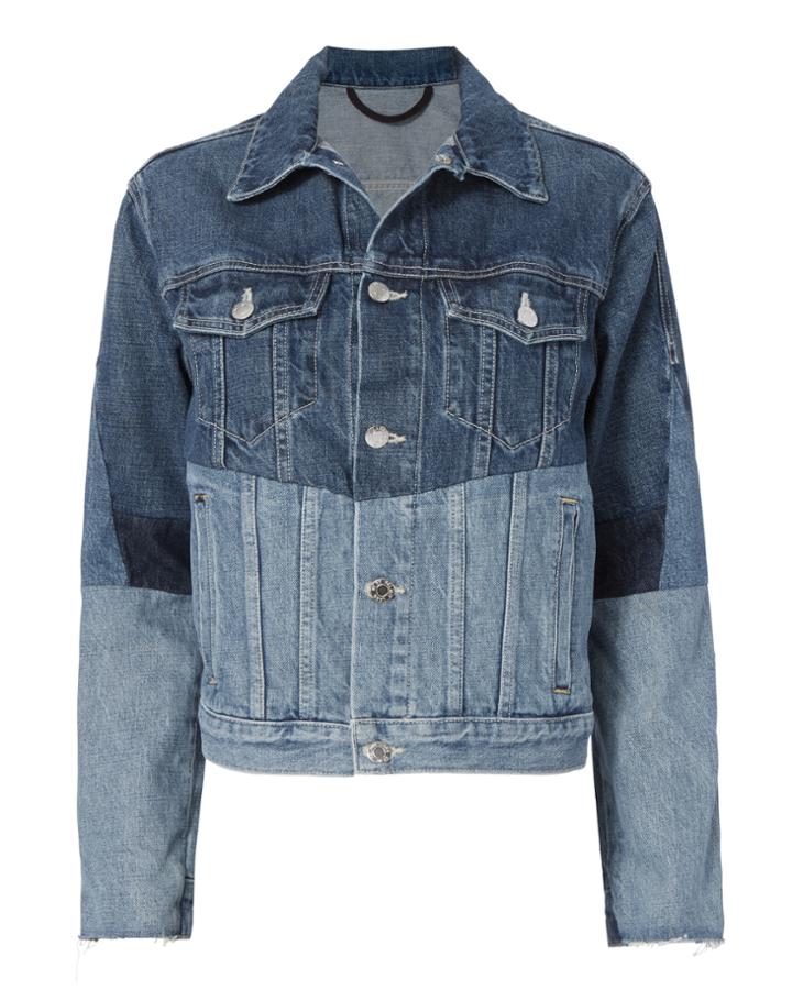 Helmut Lang Mixed Jean Jacket