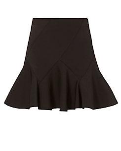 Derek Lam 10 Crosby Neoprene Flare Mini Skirt