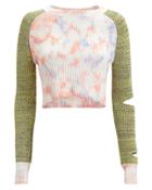 Zoe Jordan Gene Tie-dye Sweater Tie-dye/green M/l