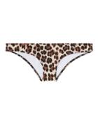 Caroline Constas Mer Mykela Leopard Bikini Bottom Multi P