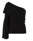 Exclusive For Intermix Dahlia One Shoulder Sweater